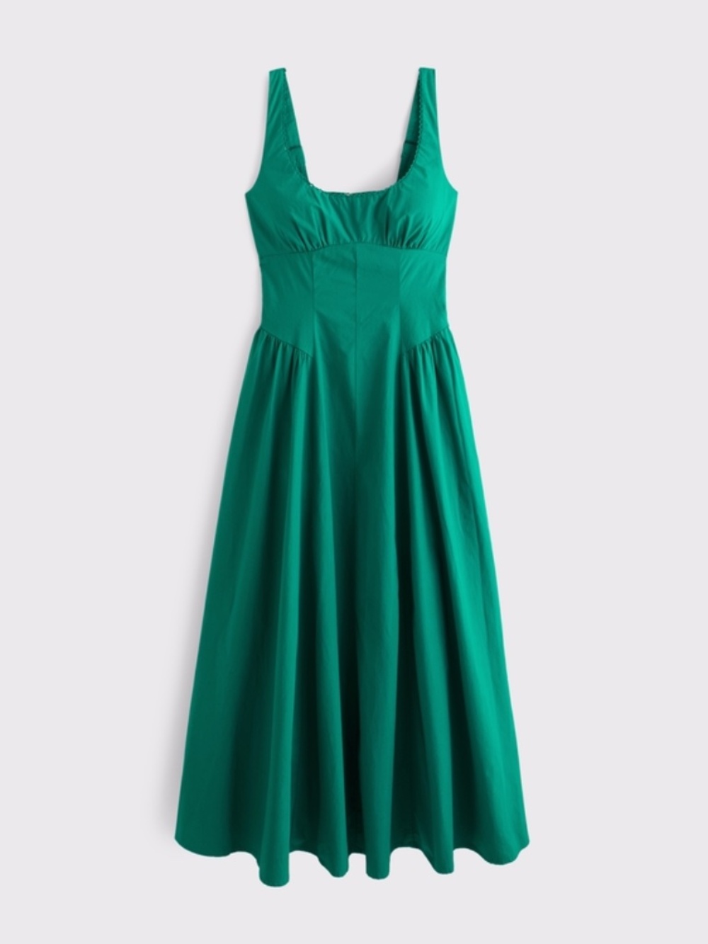 Abercrombie, 100% Cotton A&F Bra-Free Dylan Midi Dress - Picture 2 of 3
